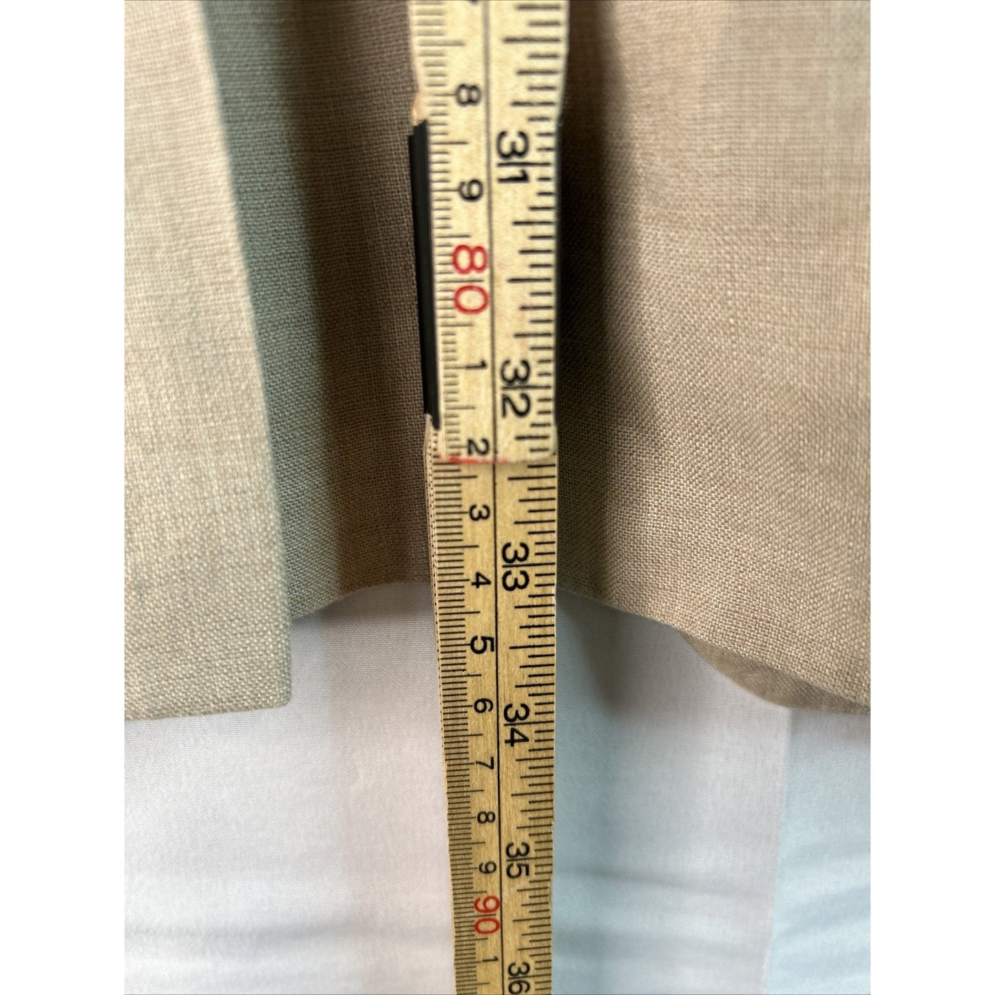 Lauren Ralph Lauren 100% Linen Beige Blazer Men’s 46L Capsule Wardrobe