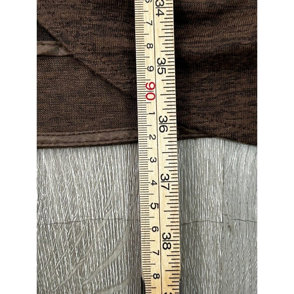 Theme Quiet Luxury Midi Dress – Rayon Blend Capsule Wrap Dress (Size L)