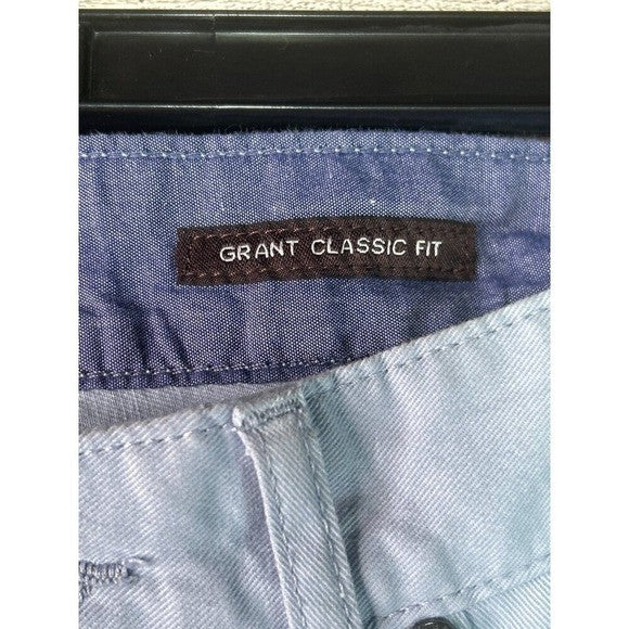 Michael Kors Grant Classic Fit Blue Chino Pants Men’s 29x32 Quiet Luxury