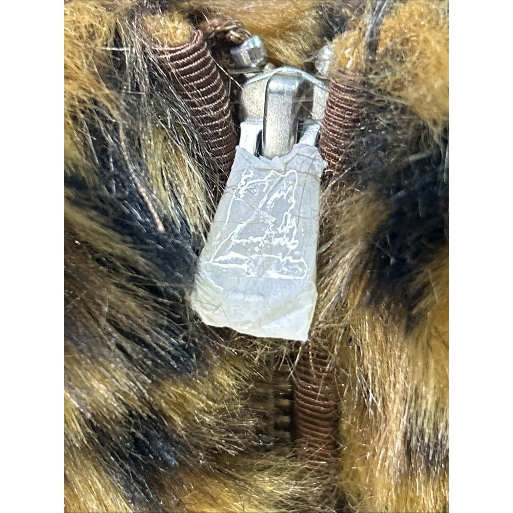 J.Crew Leopard Print Faux Fur Vest | Women’s XXS | Luxe Statement Layer