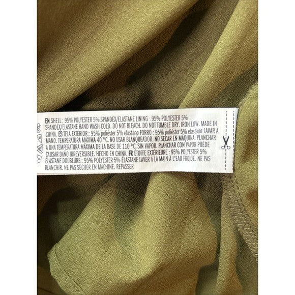 English Factory Olive Pleated Midi Skirt – Size XS | Modern Classic Capsule Piece