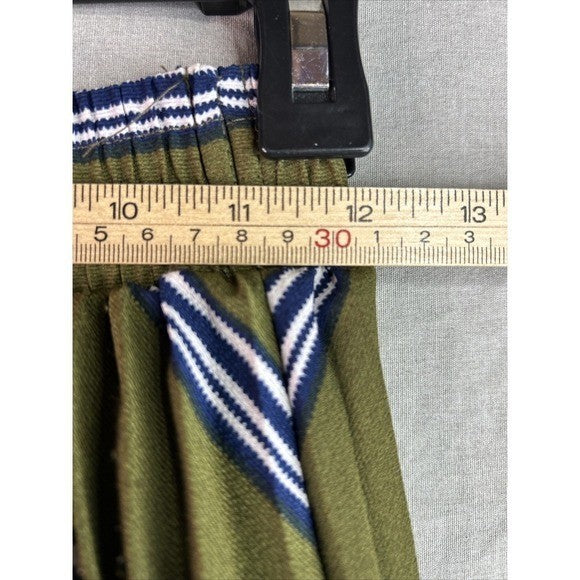 English Factory Olive Pleated Midi Skirt – Size XS | Modern Classic Capsule Piece